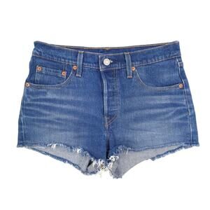 Levi's 501 Cut Off High Rise Denim Shorts